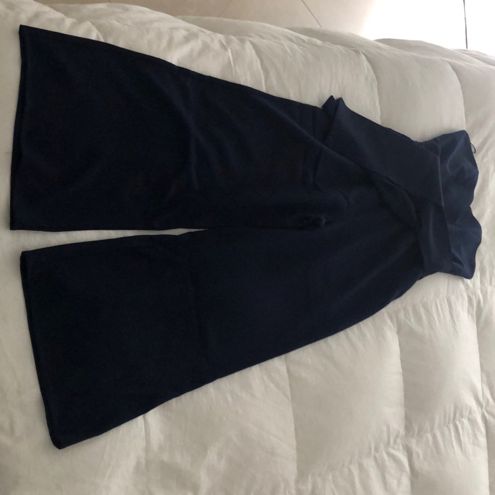 Dark Blue Keepsake Strapless Jumpsuit